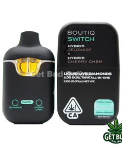 Boutiq Switch 2g disposable – Gelonade + Cherry Chem Hybrid